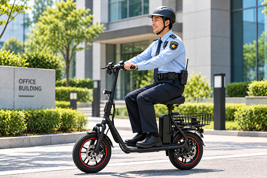 法人・事業者のお客様のEVバイク利用イメージ
